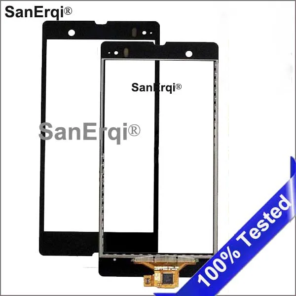 SanErqi 5," для sony Xperia Z(Сони Иксперия З) L36h L36i C6606 C6603 C6602 Сенсорный экран планшета Сенсор внешний Стекло объектив Панель