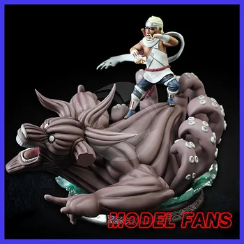 

MODEL FANS IN-STOCK NARUTO MonkeySon Studios sd Killer B bijuu Cattle demon gk resin statue figure toy for collection