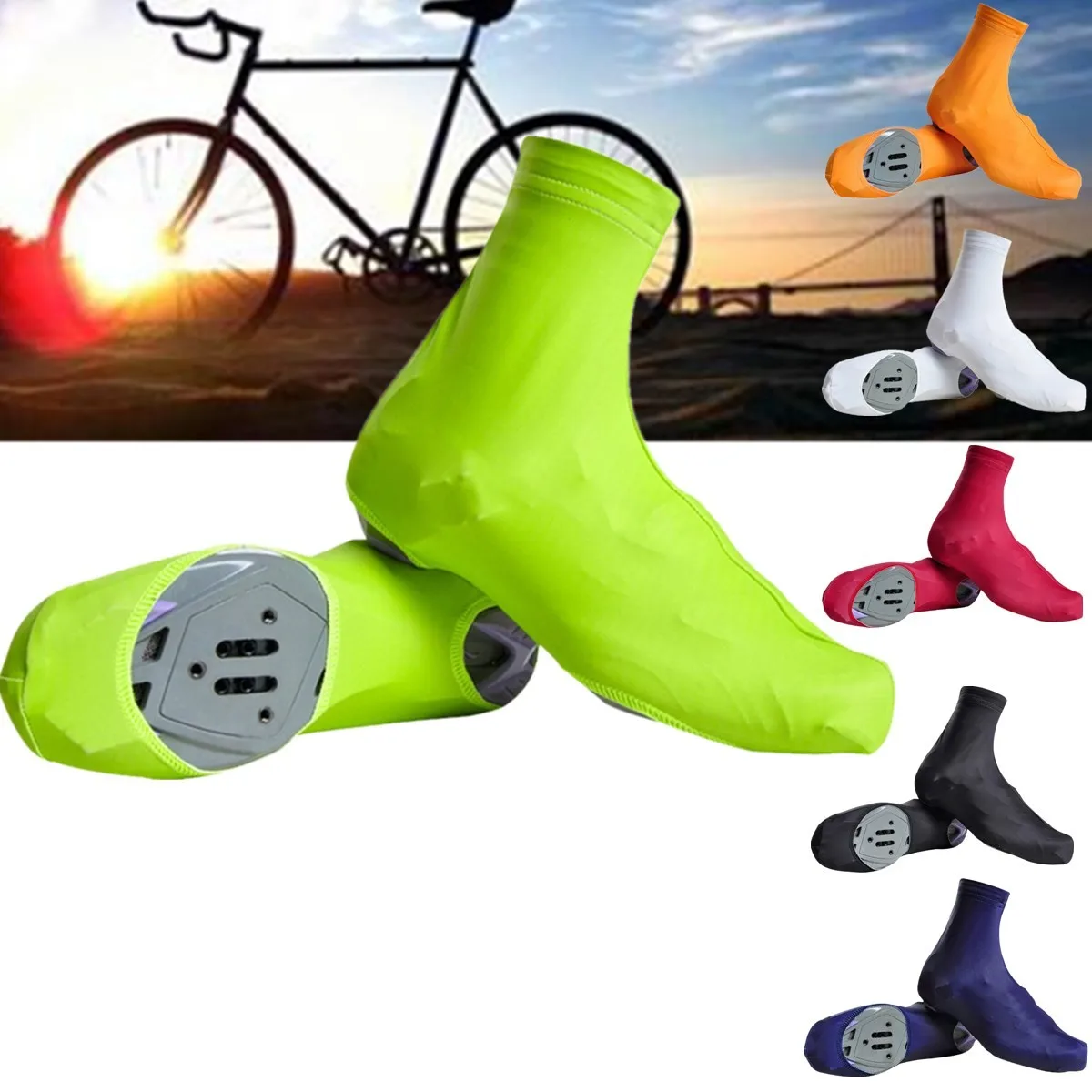 1 пара полиэфирных велосипедных кроссовок Ove MTB велосипедная обувь BMX Sports ShoeCover XC Pro