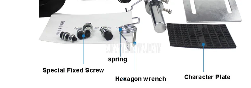 Discount Production Line Expiry Date Printer Roller Ink Printer Production Date Printing Machine Letterpress Coder Fixed Stamping Roller 6