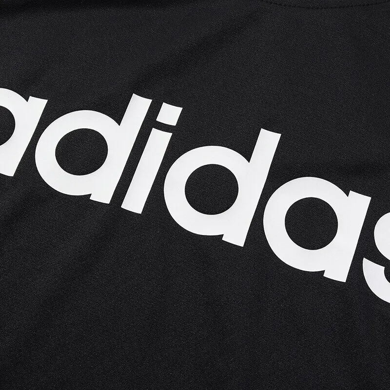 Новое поступление Adidas M LOGO LS T Для мужчин футболки с длинным рукавом спортивная одежда