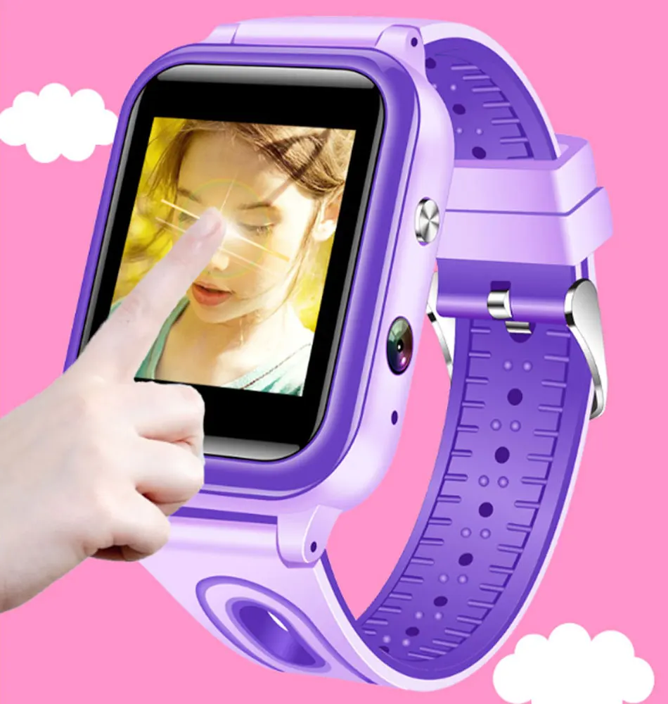 SALFRESA L60 Children Smart Watch Waterproof IP67 Color Touch Screen 1.33'' Baby Safety Kids AGPS LBS Smart Bracelet for Child-2