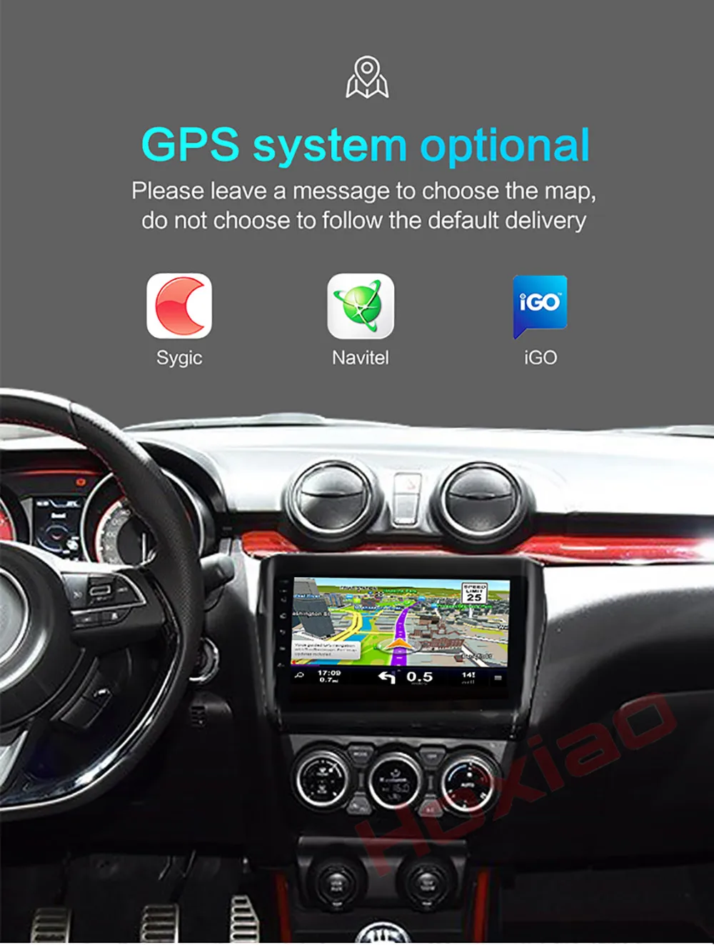 Flash Deal For  SUZUKI  swift  2017.2018  9 inch 1024*600 screen Car Android radio gps stereo 2 din car dvd player BT multimedia player 9