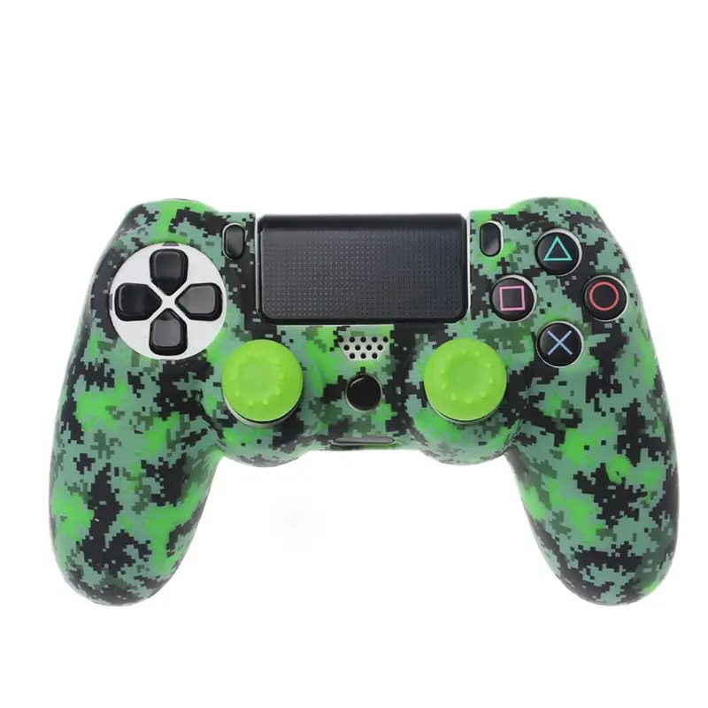 

Protective Cover Gamepad Sleeve Case Silicone Skin Analog Thumb Grip JoyStick Rocker Cap Anti-Slip for Sony PlayStation 4 PS4