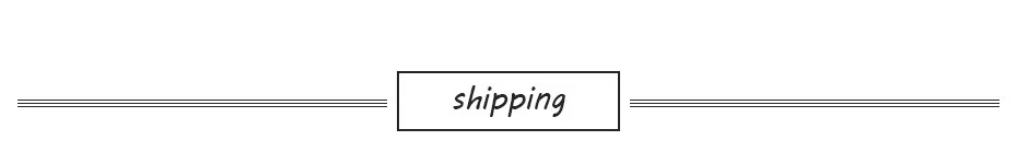 shipping
