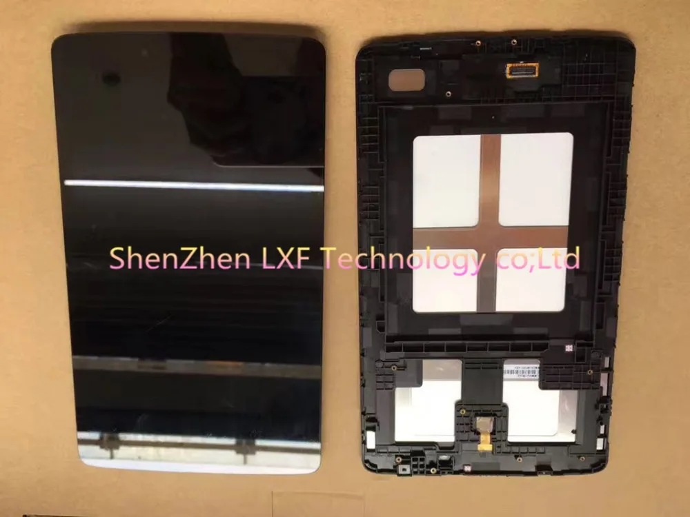 

8 INCH LCD display Touch Screen Digitizer For LG V480 V490 LCD Assembly with frame