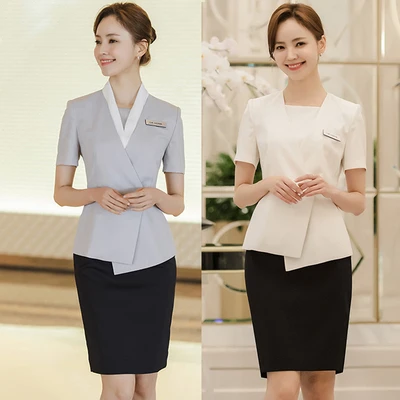 

Spring and summer high-end Korean professional suit female medical plastic surgery hospital reception service