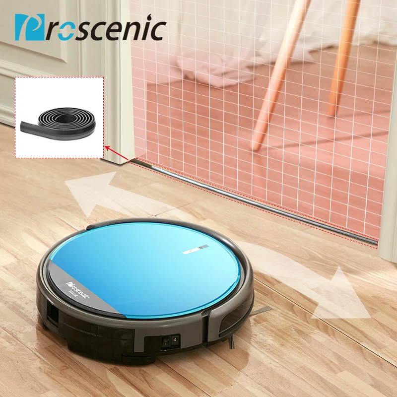 Proscenic 811GB Wifi Robot Vacuum Cleaner Floor Dust Auto Sweeping Cleaning Carpets Animal Hair Vacuum Cleaner Wiper Robot