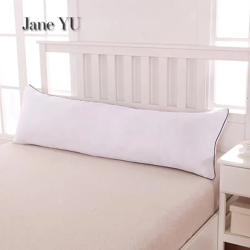 

JaneYU 2019 New Arrivel 1.8M Double Pillow Couple Pillow Core Adult Lengthened And Bed Special Long Down Pillow