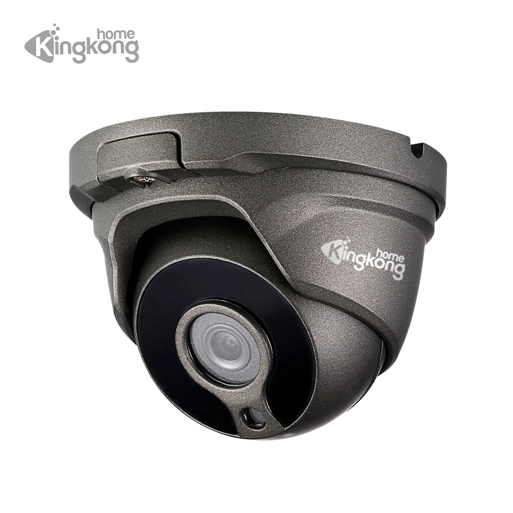 Kingkonghome 2 8 мм объектив широкоугольный 1080P IP камера H.265 POE металлическая