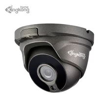Kingkonghome 2.8mm Lens Wide Angle 1080P IP Camera H.265 POE Metal Waterproof Security Surveillance Outdoor Dome IR Cameras IP