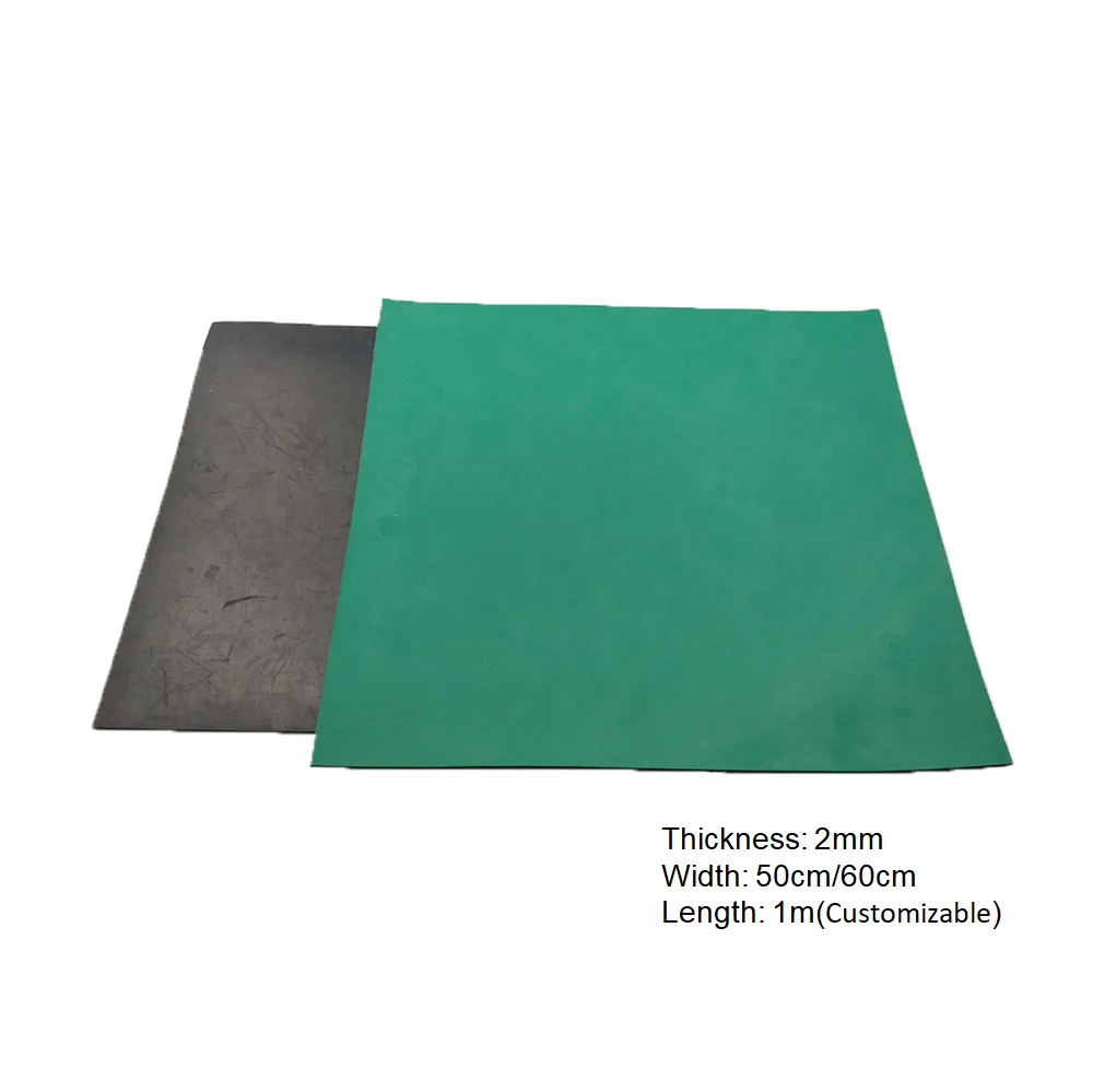 

OEM Two Sides Anti-Static Mat Durable 50cm*2mm*1m For Phone Notebook PC Anti Static ESD Mat 60cm*2mm*1m Repair Work