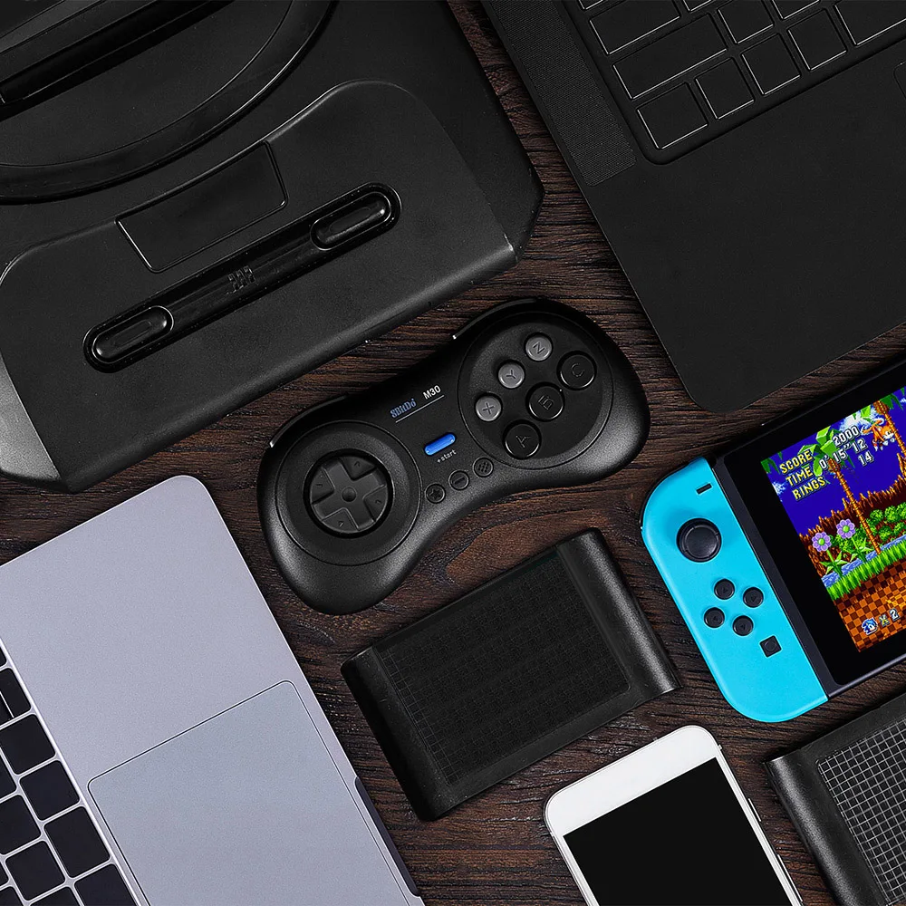 8bitdo M30 Беспроводной Bluetooth геймпад для sega бытие Мега Драйв Стиль для nintendo переключатель PC MAC Пара игры