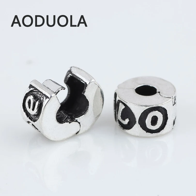 

Alloy Beads Spot Round Chamilia DIY beads Stopper Spacer Murano Love Bead Charm Fit For Pandora Bracelet Charms 0302