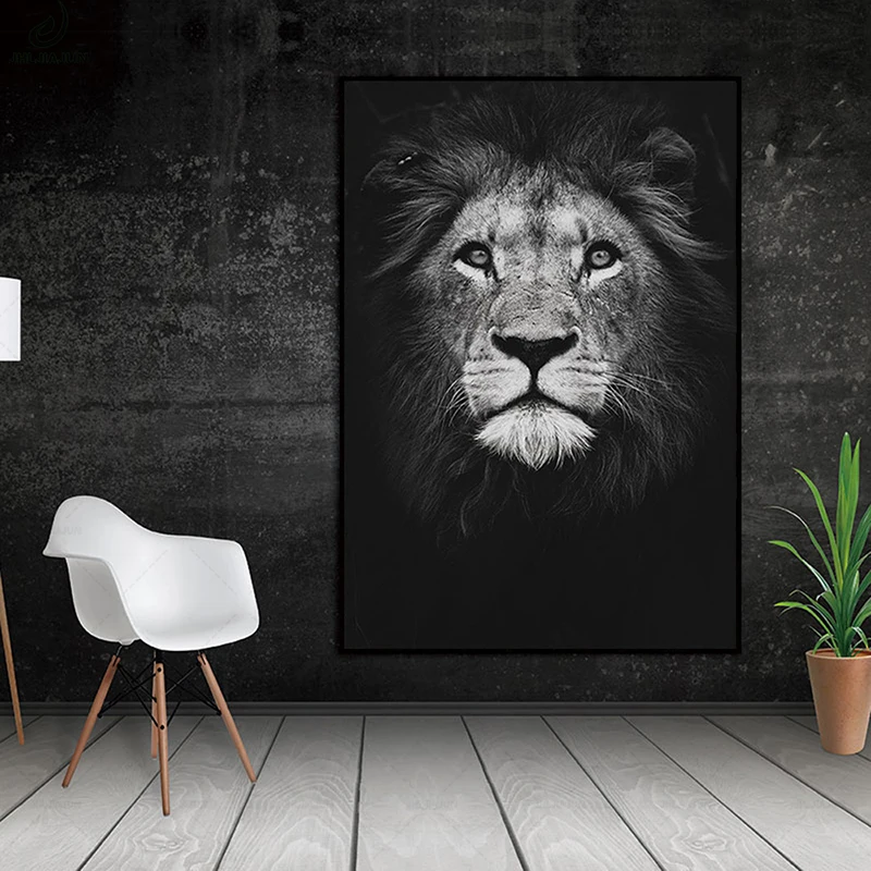Nordic poster canvas Wall art animal canvas painting home deor Wall Pictures print for Living Room Art Pictures morden print