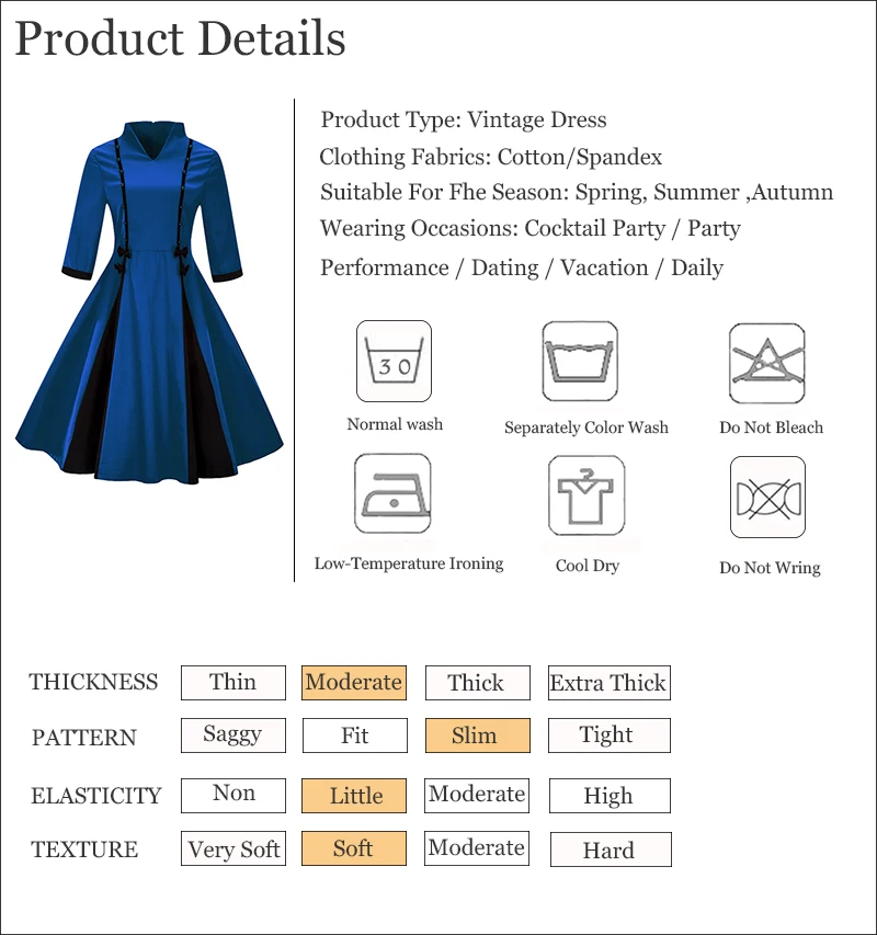 Kostlich 2017 New Autumn Dress Women V-Neck Long Sleeve Hepburn 50s Vintage Dress Patchwork Bow Style Party Dresses Plus Size (20)