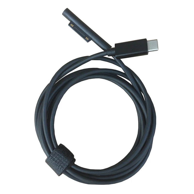

USB-C PD Charging Cable for Microsoft Surface Pro 3/4/6 / Pro Go/Laptop/Book Works with 15V PD Charger/Power Bank-1.8m