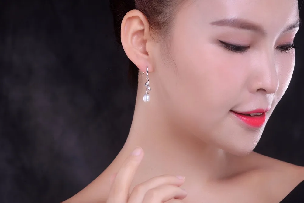 pearl drop earring fine jewelry 