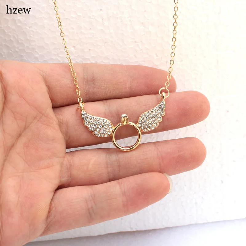 Hzew браслет с крыльями ангела брендовые Милые Браслеты для друзей сестер подарок модные ювелирные изделия