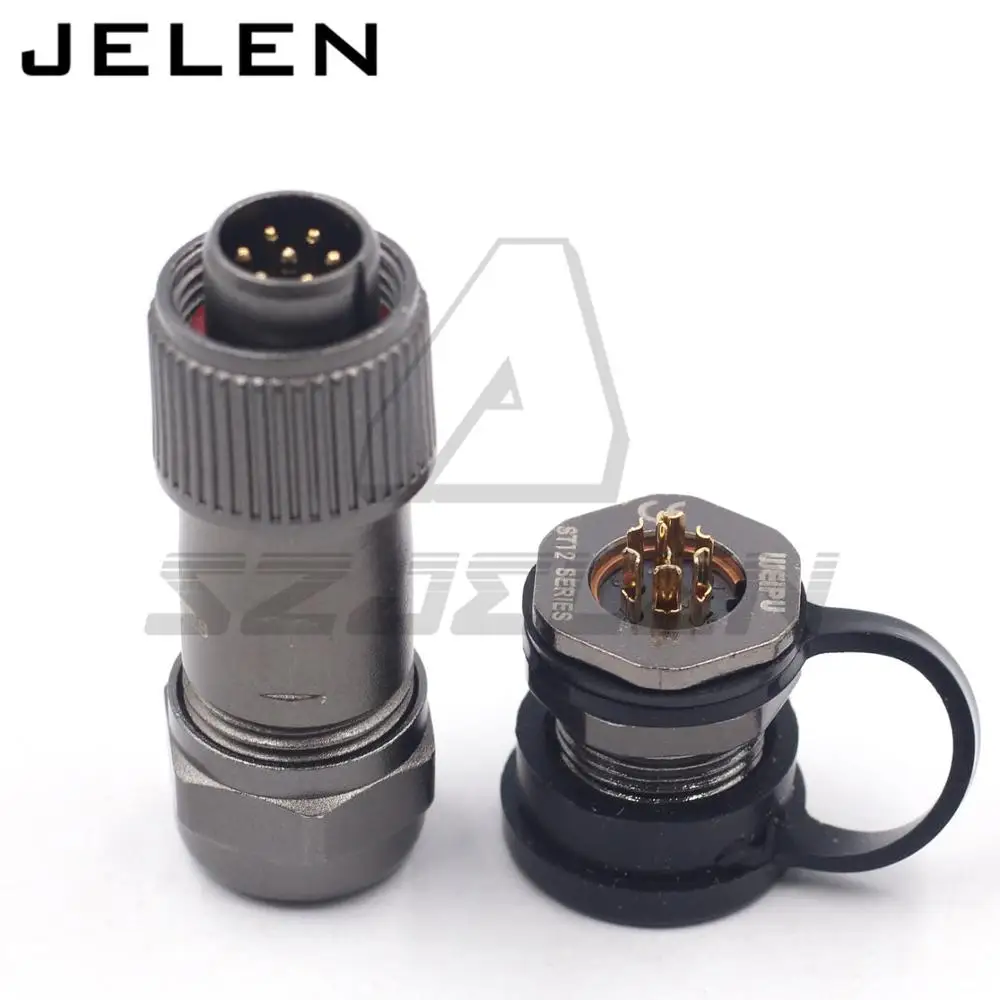 

Origina WEIPU ST1210/ST1213 2pin 3 4 5 6 7 9pin waterproof connector plugs and sockets, IP68 waterproof male female connectors