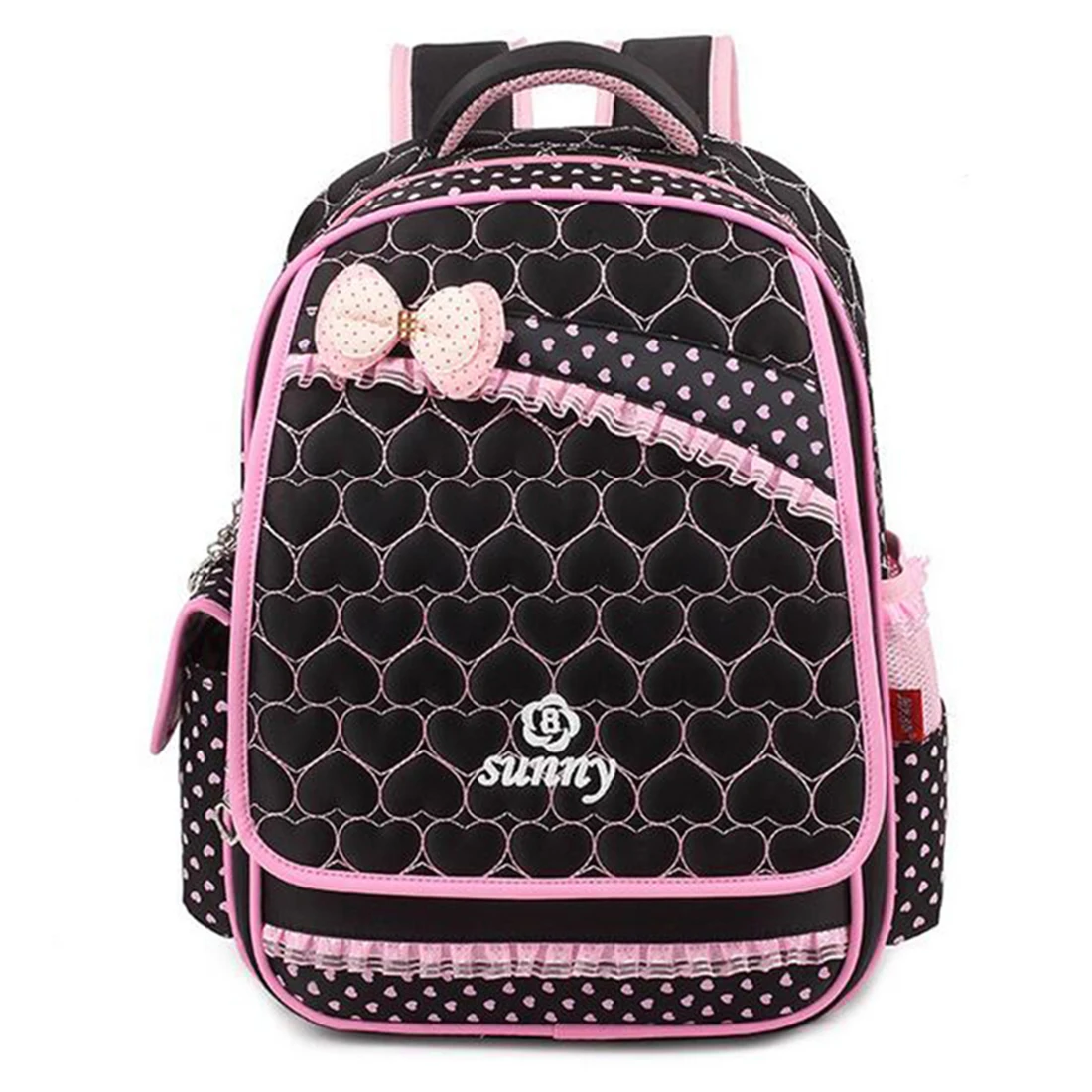 BEAU School Bag Nylon Children School Backpack Princess Kindergarten