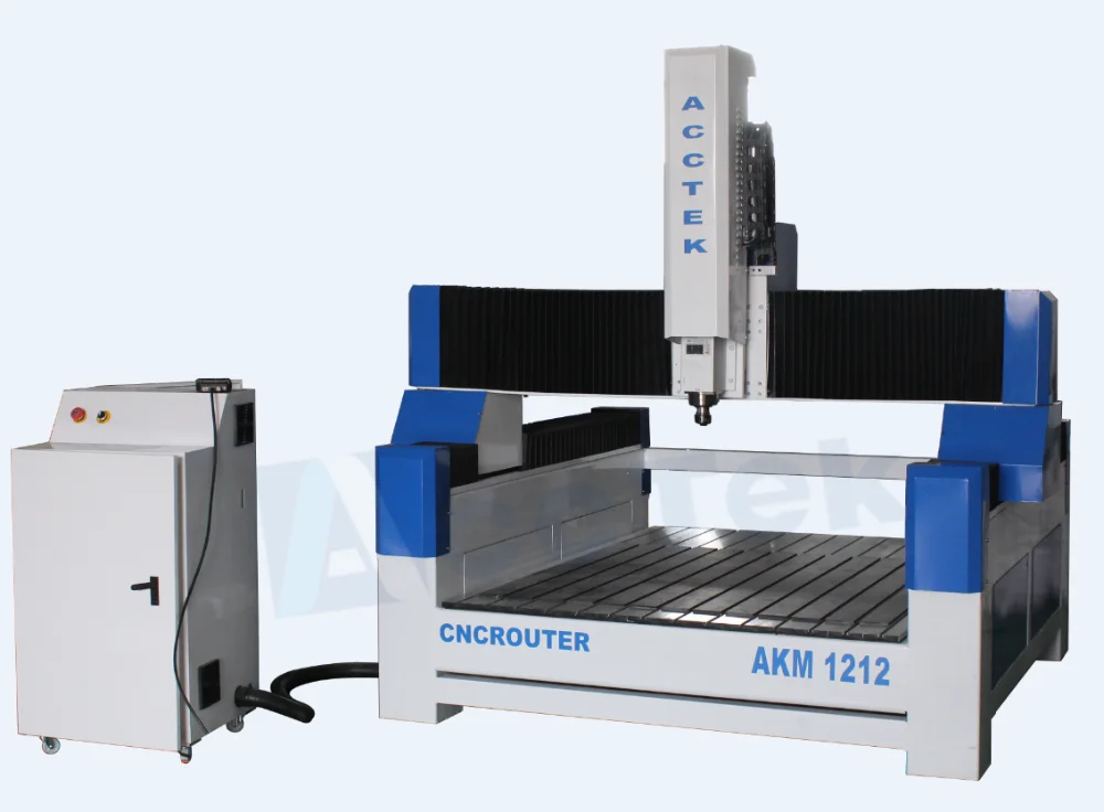 Профессиональный высокоточный фрезерный станок с ЧПУ 4 оси AKM1212 с высокой осью Z