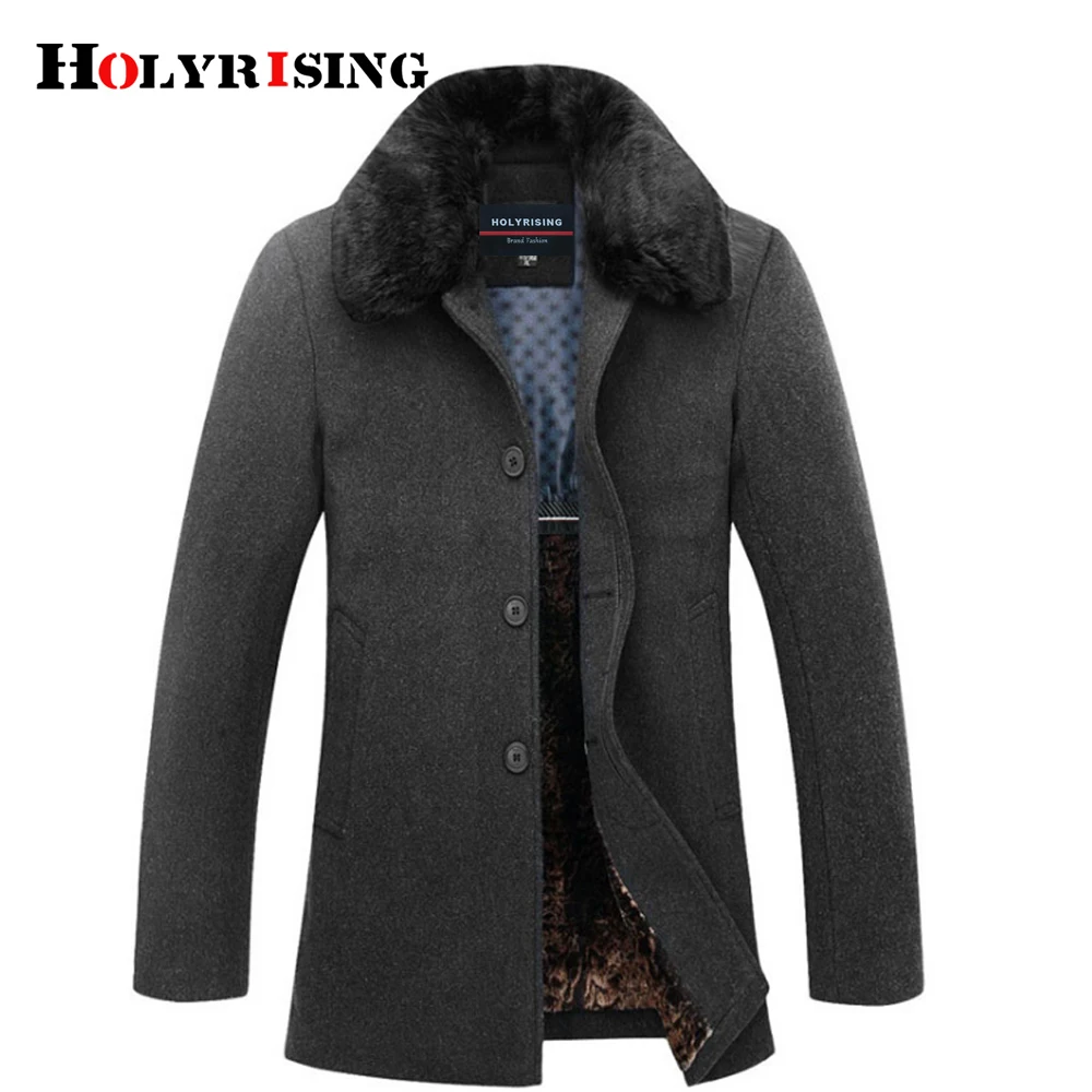 High Quality Parka Winter Autumn Self Designed Thicken Wool Fur Collar ...