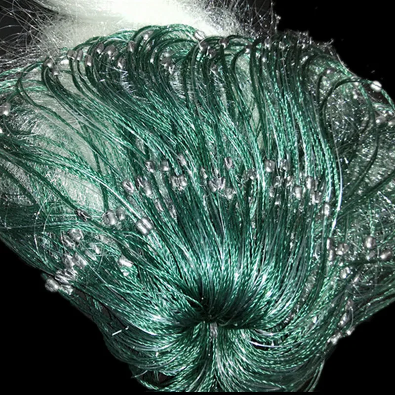 quality gill net H4*L95M 3layer 3.5 and 19cm mesh sink net fish trap sticky fishing net outdoor pesca reservoir fishing network