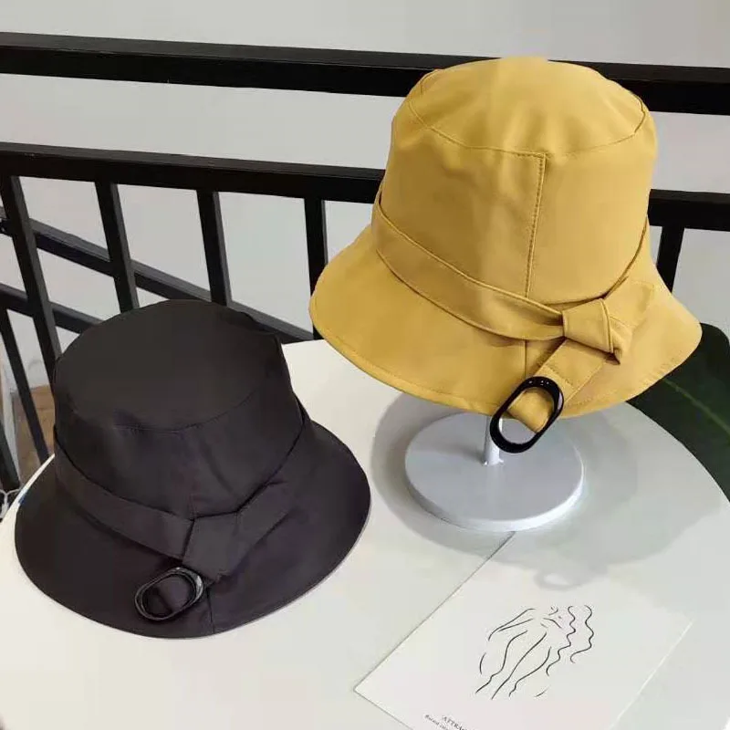 

WSYORE Summer Hast for Women 2019 New Casual Outdoor Caps Fisherman Hat Solid Color Travel Cap Beach Hats NS1163
