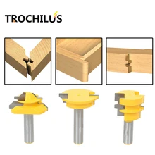 Woodworking tools Router Bit Set -Lock Miter/Glue Joint/Drawer Front router bits for wood/milling tools/wood milling cutter 3PCS
