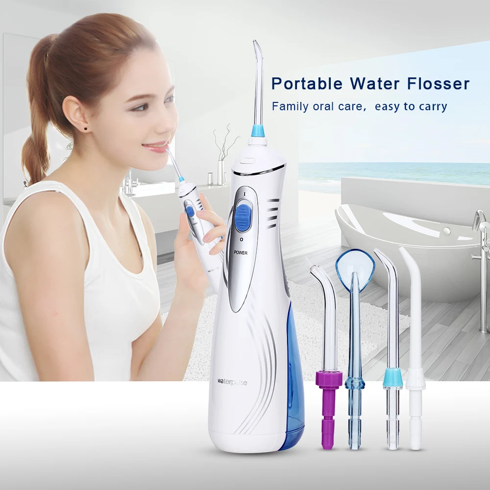 Portable Electric Oral Irrigator USB Travel Dental Irrigator Water Dental Flosser Teeth Cleaner Machine Tooth Pick Water Jet