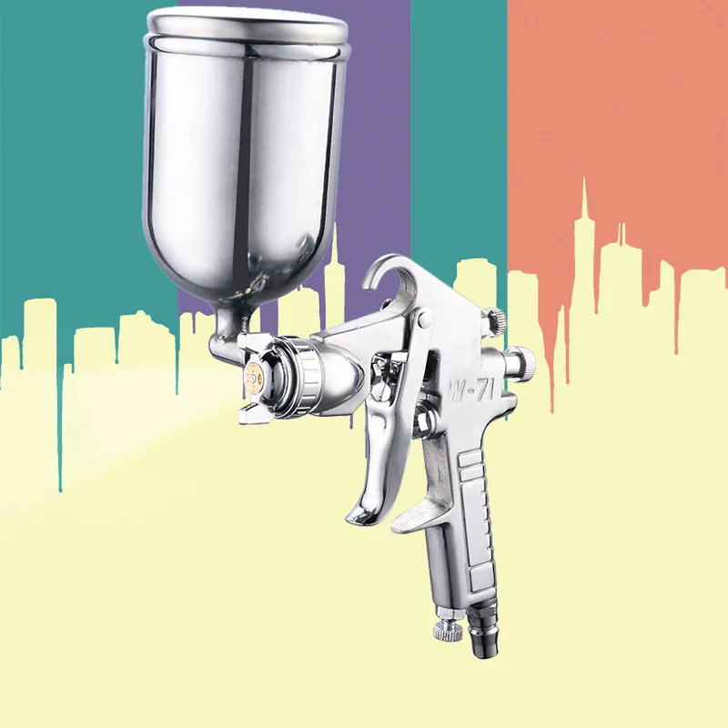 

W - 71 pot of pneumatic tools on the paint spray gun Household spray atomizer