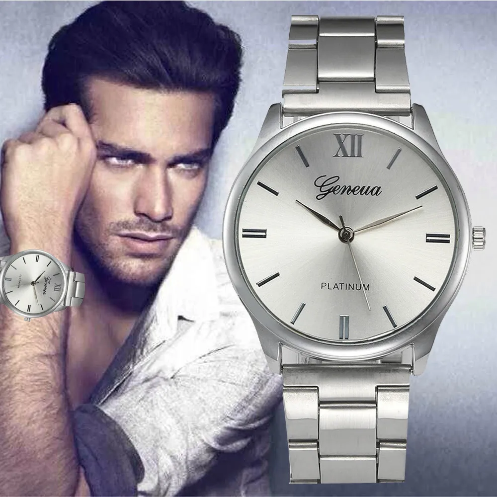 Man Women Wrist Watches Crystal Stainless Steel Analog Quartz watch for man watch male 2019 relogio masculino Man Women Wrist Watches Crystal Stainless Steel Analog Quartz watch for man watch male 2019 relogio masculino