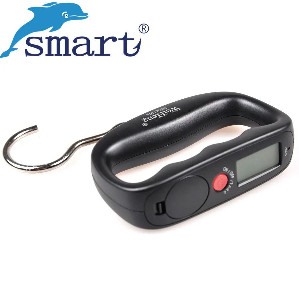 50kg 10g Fishing Scale LED Digital Portable font b Electronic b font Luggage Hanging Hand Held