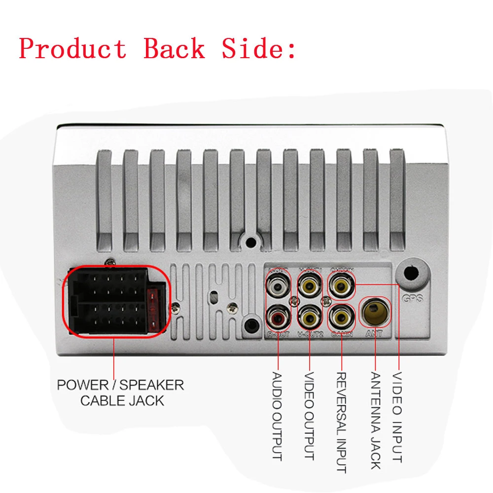 Podofo Autoradio 2 Din Car Radio 7\