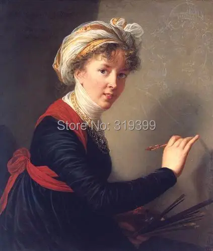 

self-portrait-1800 BY Louise Elisabeth Vigee Le Brun,oil painting reproduction,canvas art,handmade oil painting,museam quality