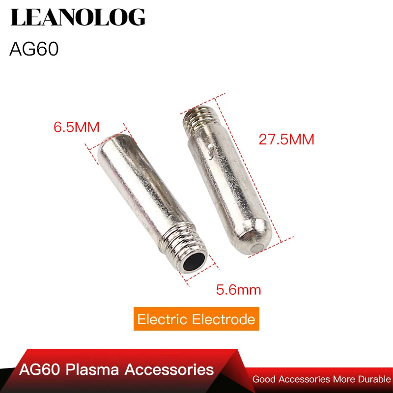 20PCS Air Plasma Cutter AG-60 Cutting Torch/Gun Head Consumable For CUT40/50/60A Accessories Tips Electrodes 20PCS Air Plasma Cutter AG-60 Cutting Torch/Gun Head Consumable For CUT40/50/60A Accessories Tips Electrodes