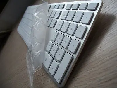 

US Version TPU Clear Keyboard Cover Skin for Apple IMAC G6 Wired Keyboard with a numeric Ultra Thin Protector cover