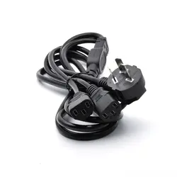 Австралийский Y Тип сплиттер адаптер питания шнур, AU штекер для 2X 5-13R, австралийский 3Pin штекер для двойной женский кабель питания
