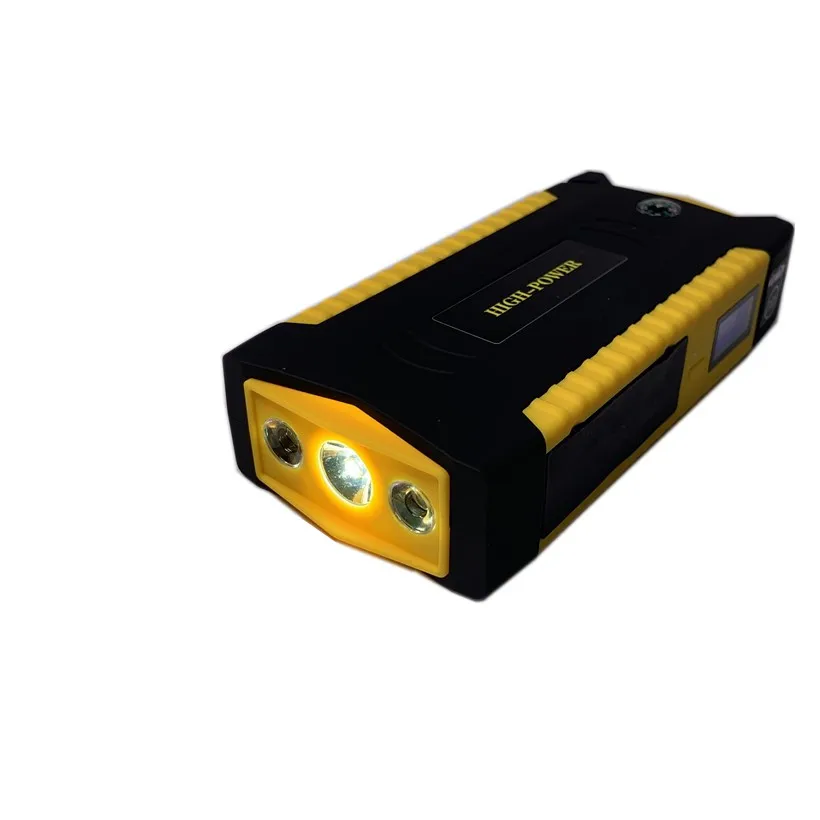 12V Portable Car Jump Starter Pack Booster LED Charger Battery Power Bank Portable Emergency Starting Power Supply
