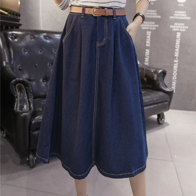 High Quality Big Swings Jean Skirt Women Streetwear Ripped Blue Skinny A Line Skirt 2018 Pocket High Quality Big Swings Jean Skirt Women Streetwear Ripped Blue Skinny A Line Skirt 2018 Pocket
