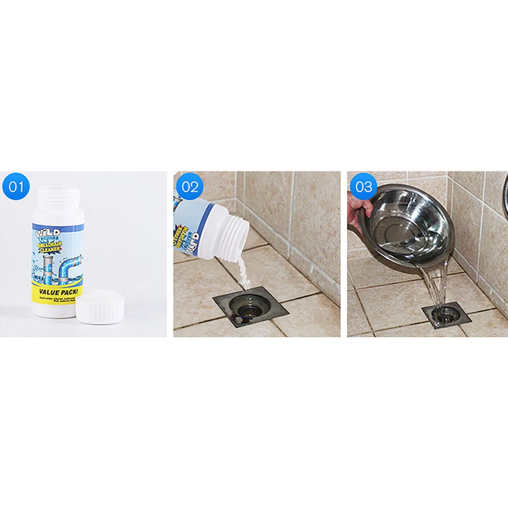 Multifunctional Effervescent Spray Cleaner Fast Foam Kitchen Toilet Bathtub Drain Magic Bubble Pipe Clearing Agent Foam Cleaner