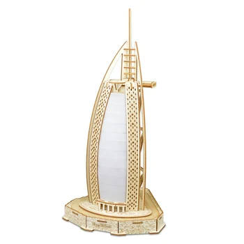 

3D Building Puzzle Model Toys World Souvenir Tower Bridge Architecture Jigsaw Kit