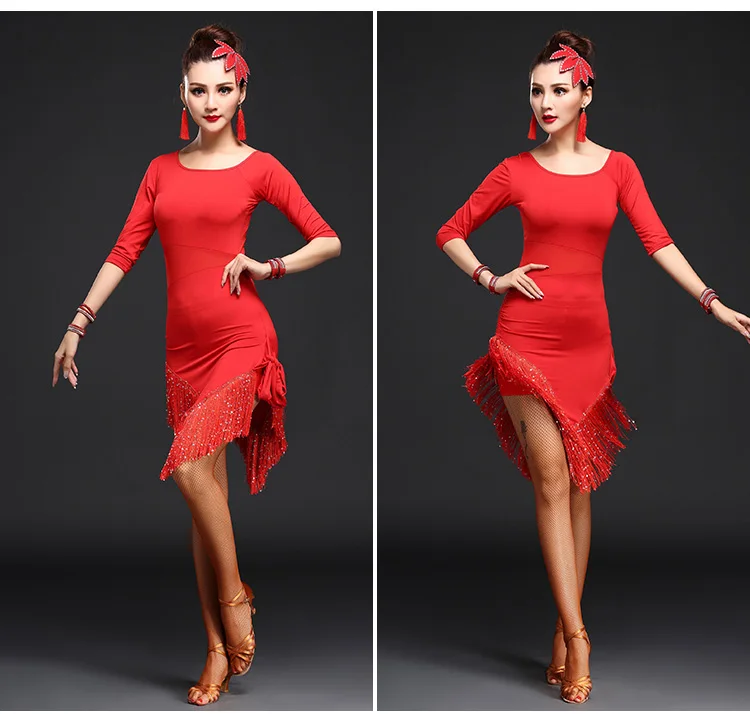 DB24056 latin dance dress-8
