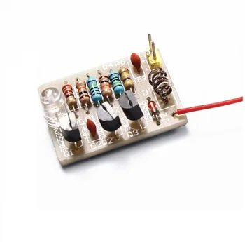 

Mobile Phone Signal Flash Light DIY Kit 3-12V Radiation Power Electronic Fun Kit