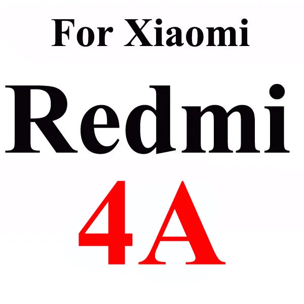 Закаленное стекло для Xiao mi Red mi 5A 4A 3 S Note 3 S Pro Prime mi 5 mi 4 mi 4i mi 4C mi 5 Note 2 Защитная пленка для экрана - Цвет: For Redmi 4A