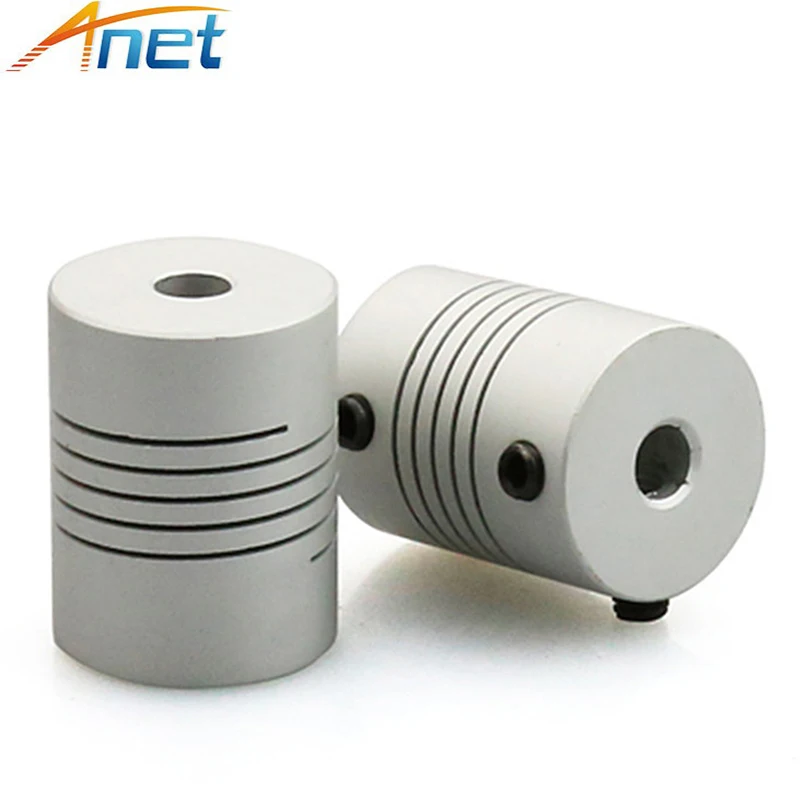 10Pcs/Lot Flexible Shaft Coupler Aluminum Alloy Elastic Coupling 3D Printer Parts Stepper Motor for MakerBot RepRap UP Mendel I3 |