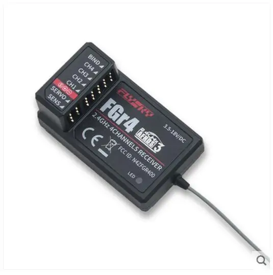 

Flysky single antenna bidirectional receiver FGR4 can be PPM/IBUS output NB4 standard