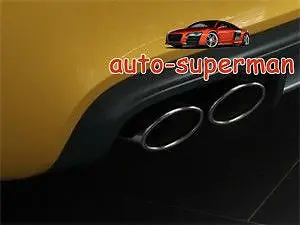 

CHROME EXHAUST MUFFLER TIPS For AUDI TT 2.0T 2007-2010