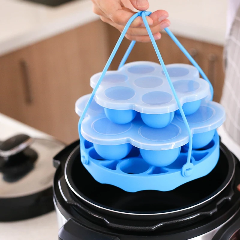 

Multifunctional Silicone Steamer Steamed Egg Steamed Egg Rack Removable Insulation Mat Household Kitchen Baking Tools